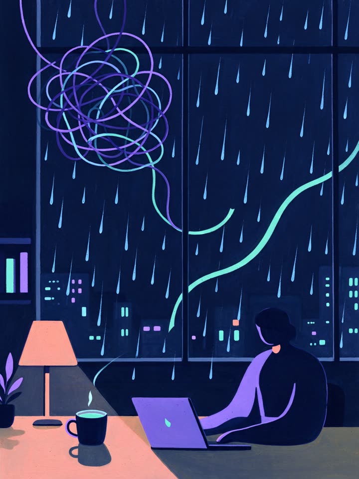 Иллюстрация недели 2: мысли и тело